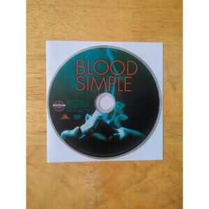 Blood Simple Dvd Disc Only